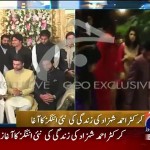 Exclusive Pictures & Video Of Ahmed Shahzad With Wife